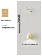 Bud Restaurant Chandelier French Cream Style Cozy And Romantic Bedroom Bedside Lamp