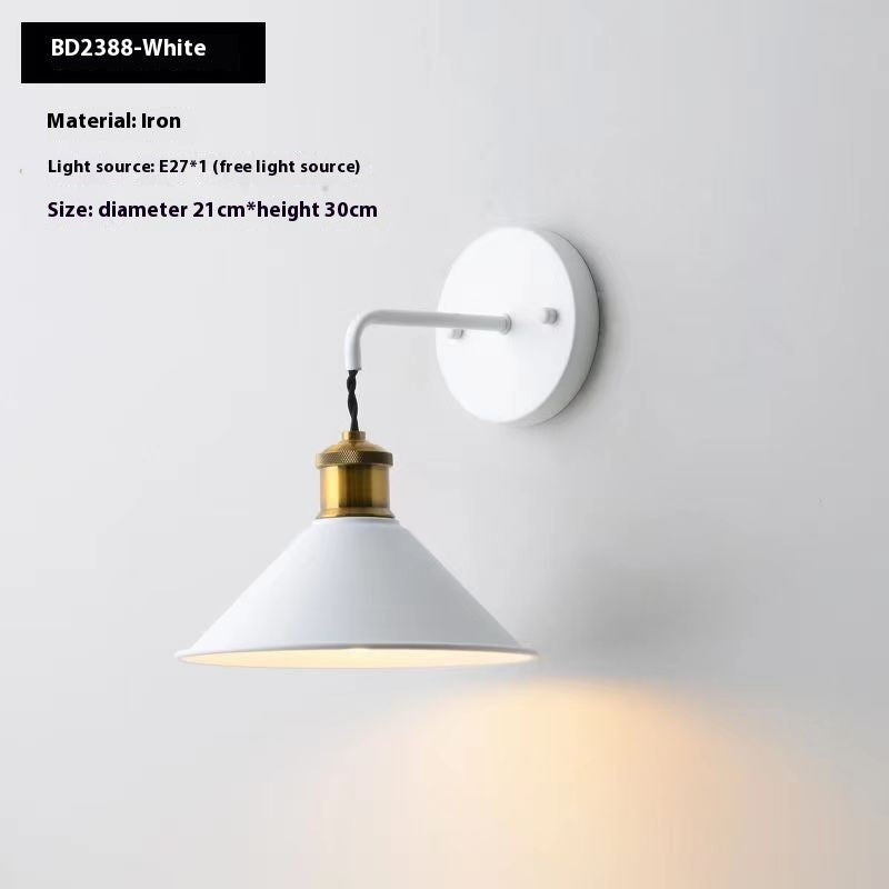 Color Macaron Lamps Corridor Aisle Simple