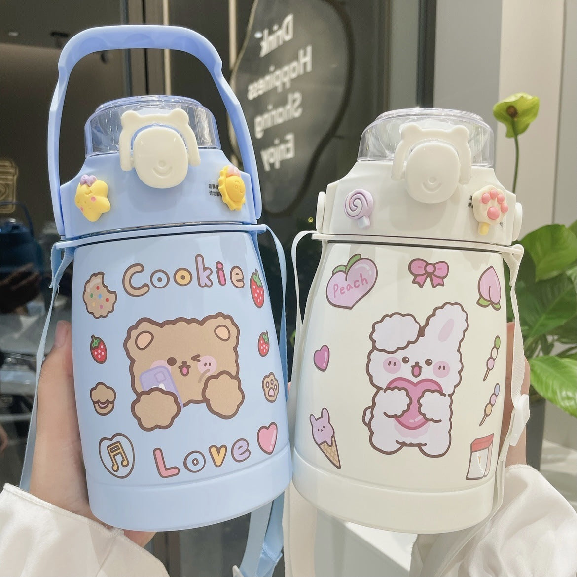 Big Belly  Cup With Mobile Phone Holder