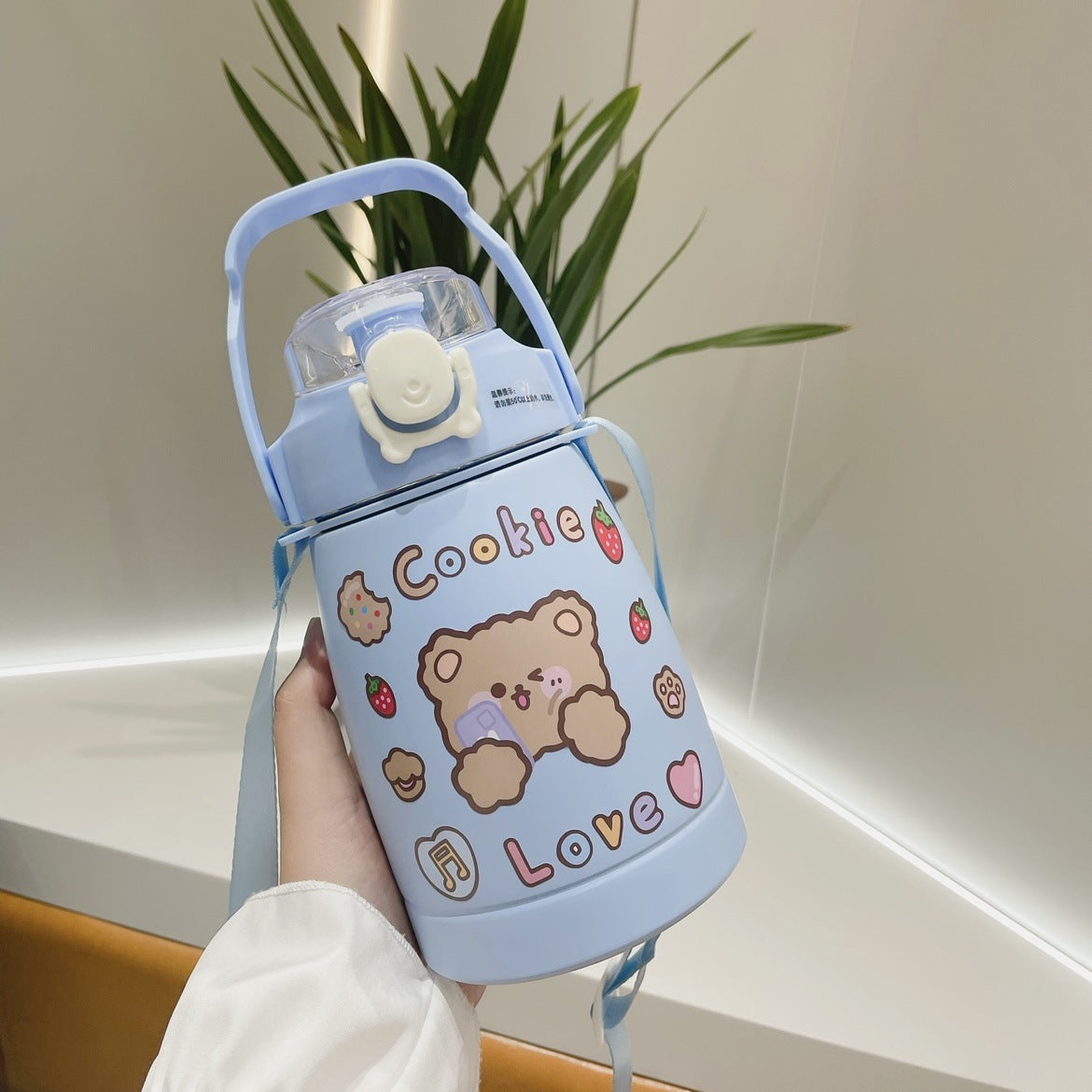 Big Belly  Cup With Mobile Phone Holder