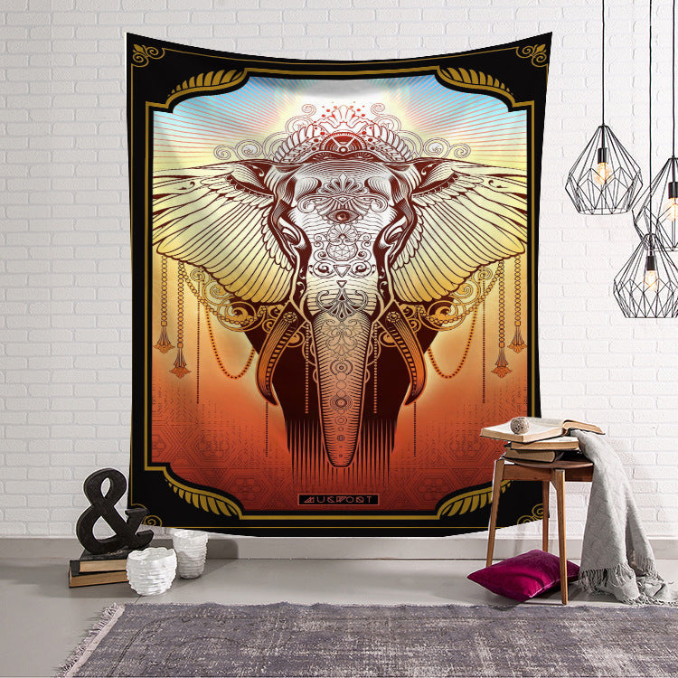 Art wall digital printing tapestry