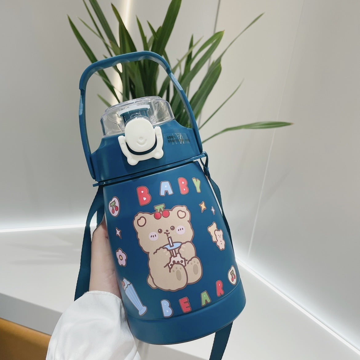 Big Belly  Cup With Mobile Phone Holder