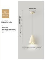 Bud Restaurant Chandelier French Cream Style Cozy And Romantic Bedroom Bedside Lamp