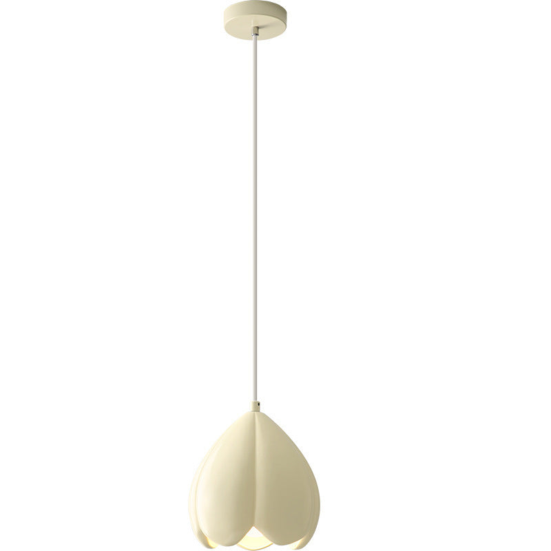 Bud Restaurant Chandelier French Cream Style Cozy And Romantic Bedroom Bedside Lamp